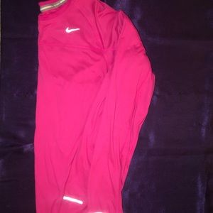 Nike. Long sleeve athletic shirt